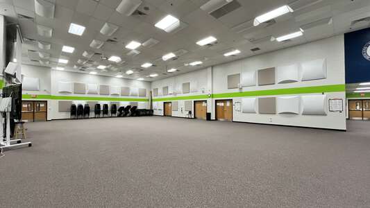 Discovery High School Band Room in Lawrenceville