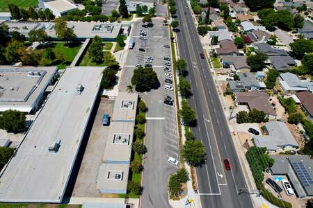Santa Susana High School Parking Lot - Front in Simi Valley