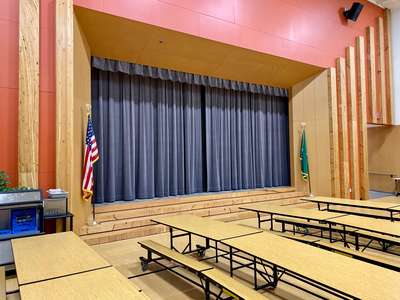 Black Diamond Elementary School Commons in Black Diamond