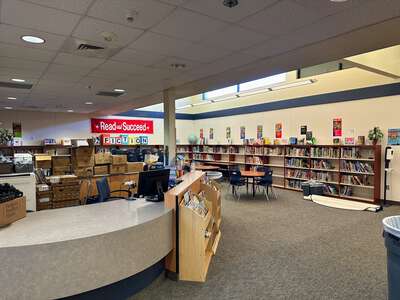 Columbia Elementary School Library in Fresno