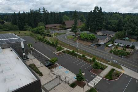 Arts & Communication Magnet Academy Parking Lot - Front in Beaverton