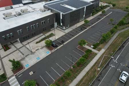 Arts & Communication Magnet Academy Parking Lot - Front in Beaverton