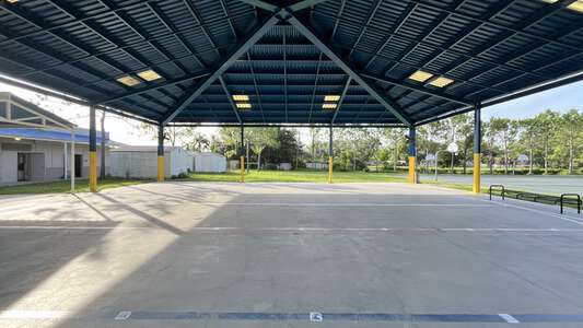 Veterans Elementary School Outdoor Covered Area in Wesley Chapel