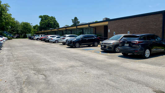 Isaacs Elementary Parking Lot - Front in Houston
