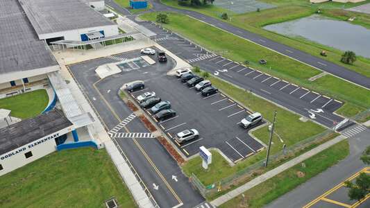 Woodland Elementary School Parking Lot - Main in Zephyrhills