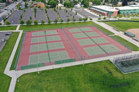 Shadle Park High School Tennis Courts in Spokane