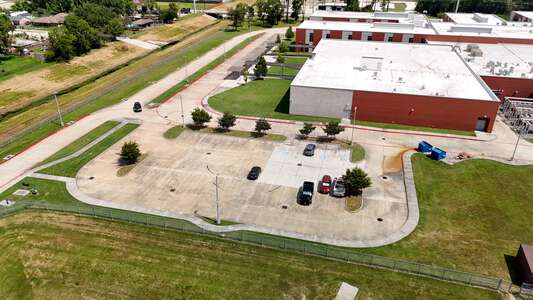 Mead Middle School Parking Lot - Back in Houston