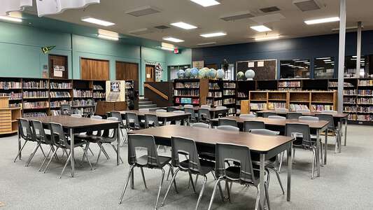 Westside Elementary School Library in Hood River