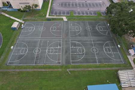Land O’ Lakes High School Outdoor Basketball Courts in Land O' Lakes