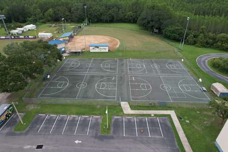 Land O’ Lakes High School Outdoor Basketball Courts in Land O' Lakes