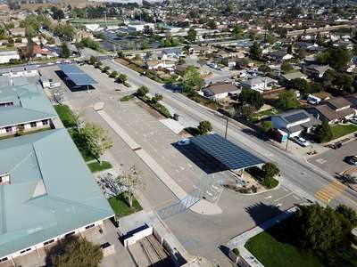 Ernest Righetti High School Parking Lot 2 - Bus Lot/Southeast in Santa Maria