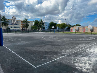 Park Lakes Elementary School Outdoor Basketball Courts in Lauderdale Lakes