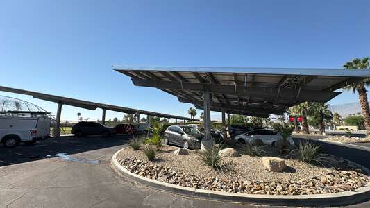 Mt. San Jacinto High School Parking Lot in Cathedral City 2