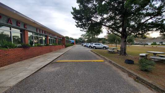 Cordova Park Elementary School Parking Lot - Front in Pensacola