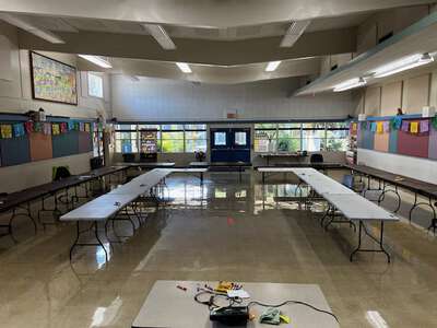 Buena Vista Spanish Immersion School Cafeteria in Eugene