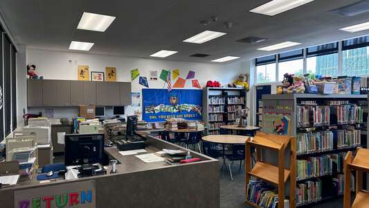 Camino Grove Elementary School Library in Arcadia