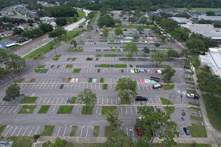 River Ridge High School Parking Lot - Main in New Port Richey