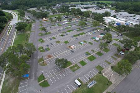 River Ridge High School Parking Lot - Main in New Port Richey