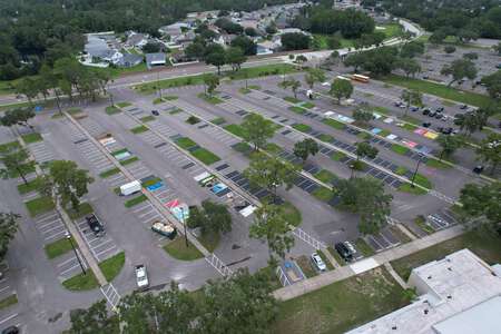 River Ridge High School Parking Lot - Main in New Port Richey