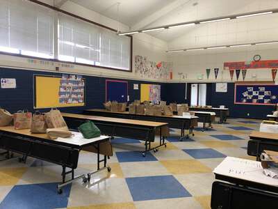 Mira Vista Elementary School Multi-Purpose Room in Richmond