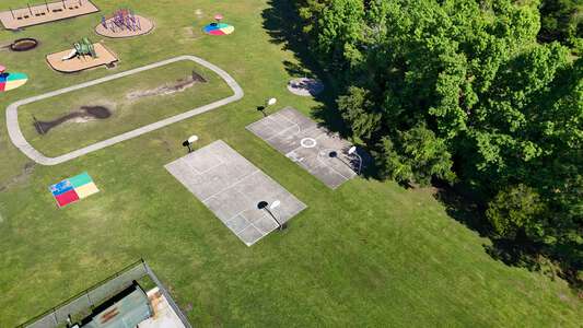 Mount Holly Elementary School Outdoor Basketball Courts in Goose Creek