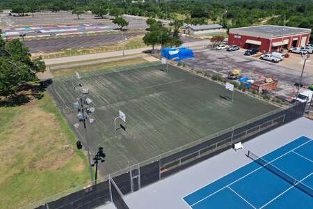 McNeil High School Outdoor Basketball Courts in Austin