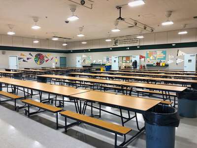 T.R. Smedberg Middle School Cafeteria in Sacramento