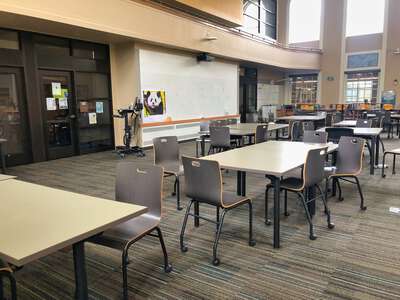 Roosevelt High School Library in Portland