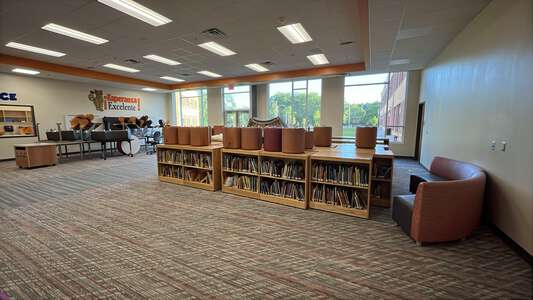 Esperanza Global Academy Media Center in Charlotte 2