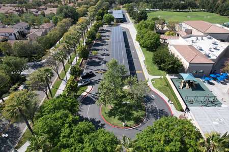Woodbury Elementary School Parking Lot - Front in Irvine 3