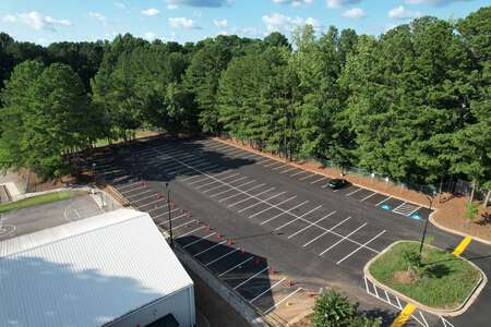 Harris Elementary School Parking Lot - Side in Duluth 2