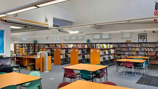 Lafayette Elementary School Library in San Diego