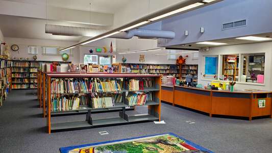Lafayette Elementary School Library in San Diego