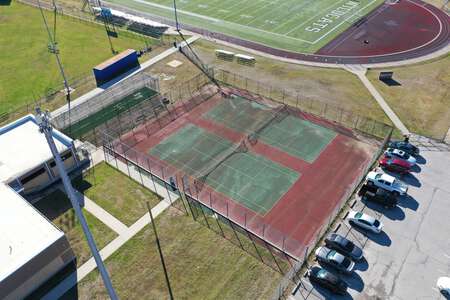 Dunbar High School Tennis Courts in Fort Worth