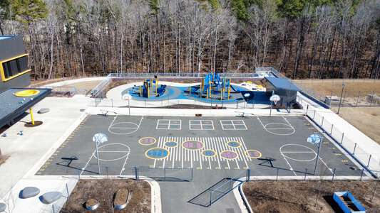 Murray-Massenburg Elementary School Outdoor Basketball Courts in Durham 3