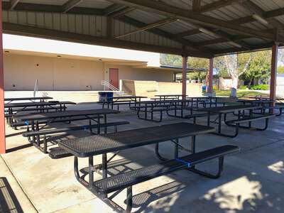 Portola Elementary School Lunch Area in Ventura