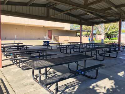 Portola Elementary School Lunch Area in Ventura