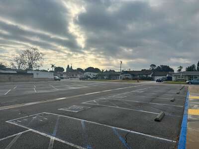 Brookhurst Elementary School Parking Lot - Front in Garden Grove