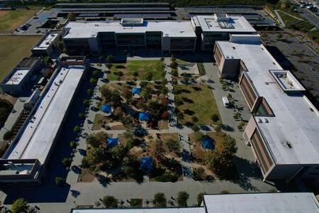 San Marcos High School Quad in San Marcos