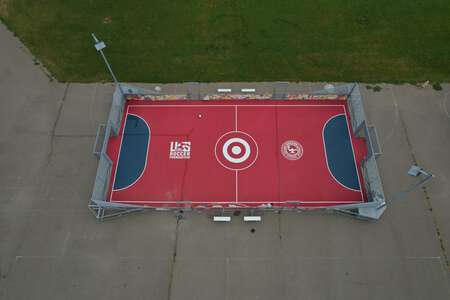 Coyote Hills Elementary Mini-Soccer Court in Newark