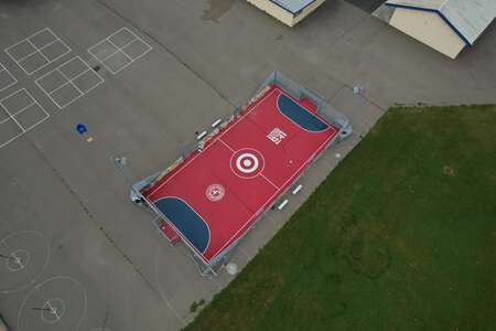 Coyote Hills Elementary Mini-Soccer Court in Newark