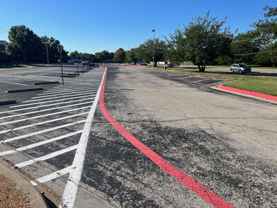 Willie Pigg Auditorium Parking Lot - Front in Mansfield