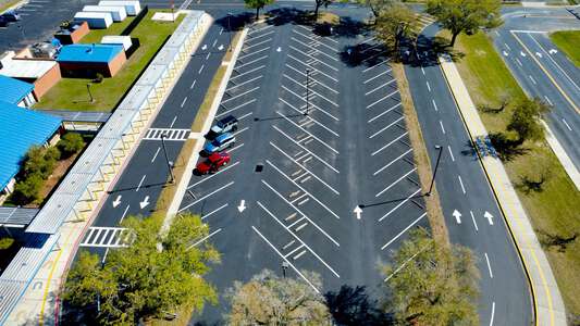 Mill Creek Academy Parking Lot in St. Augustine 2
