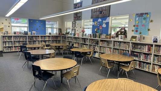 John Muir Elementary School Library in Antioch