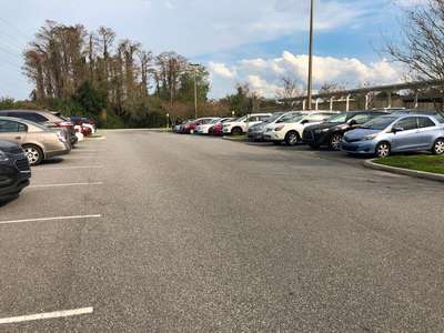 Liberty Middle School Parking Lot in Orlando