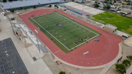 Wilmer Amina Carter High School Football Stadium in Rialto 4