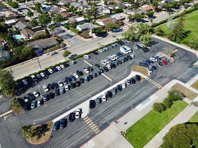 Goleta Valley Junior High School Parking Lot in Goleta