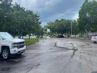 Pine Lake Elementary School Parking Lot in Miami