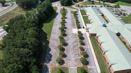 Marshall Elementary School Parking Lot - Front in Morrow 2