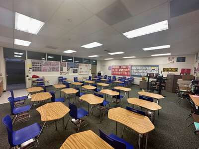 Walton Intermediate School Classroom Standard in Garden Grove